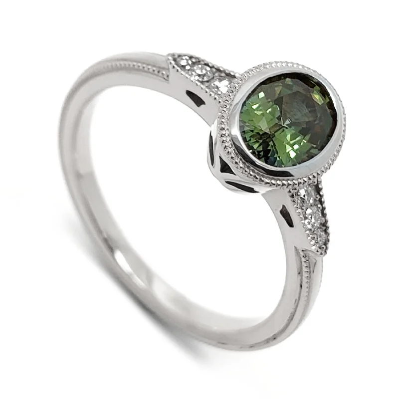 Ella | Green Sapphire