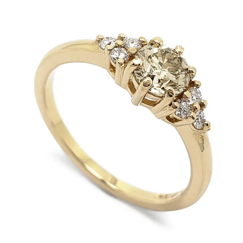 Zira Yellow | Champagne Diamond