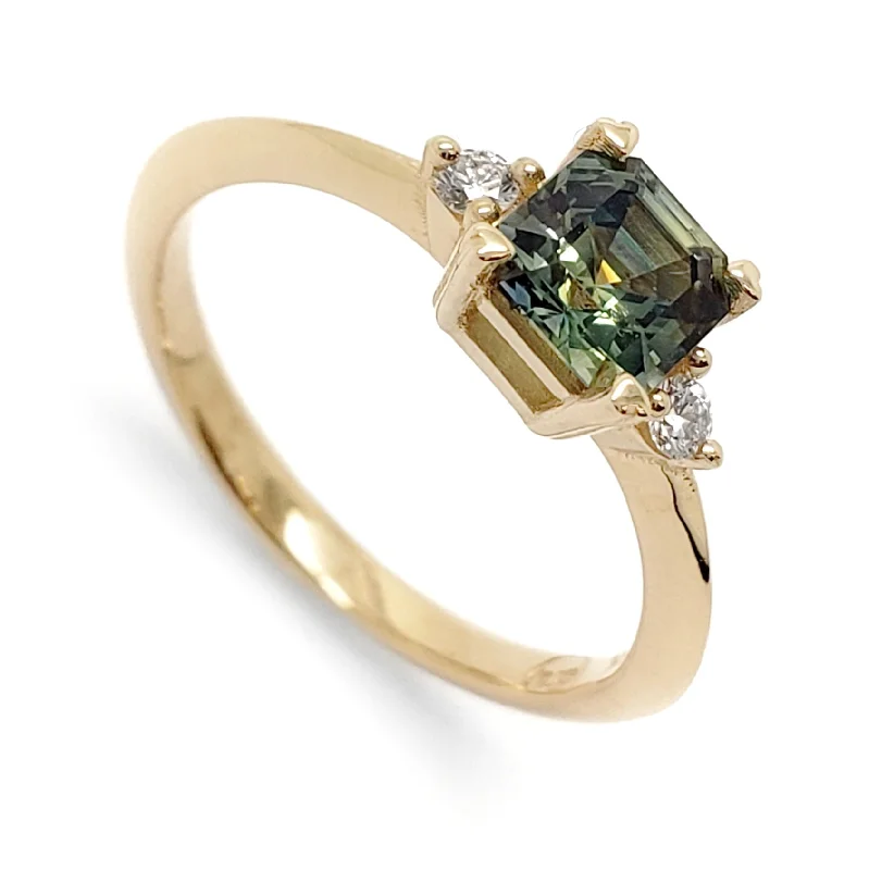 Moraine Yellow | Asscher Sapphire