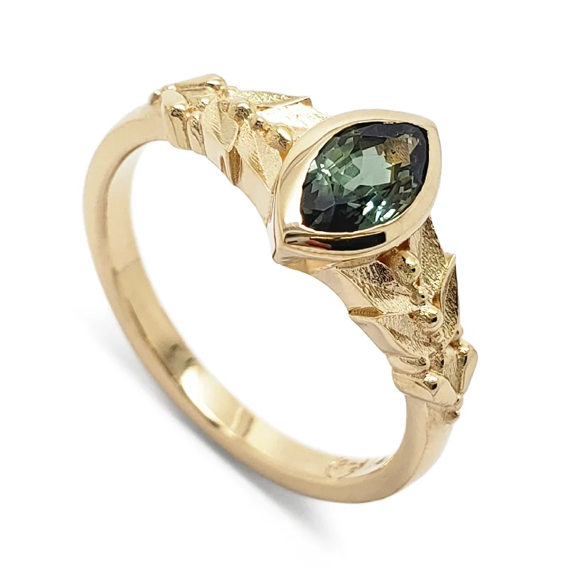 Oriana | Green Sapphire