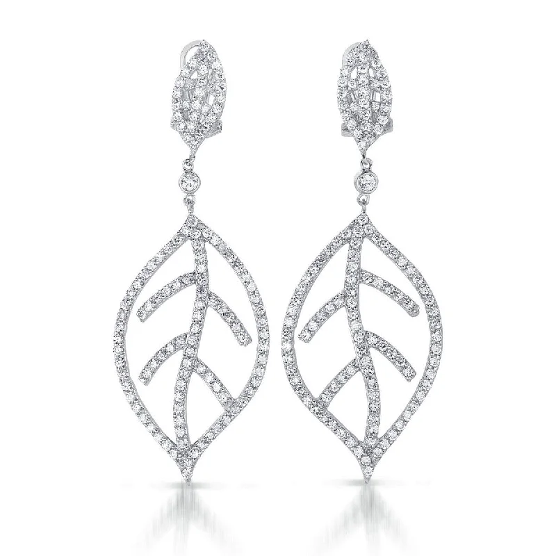 Lierre Leaf Drop Earrings