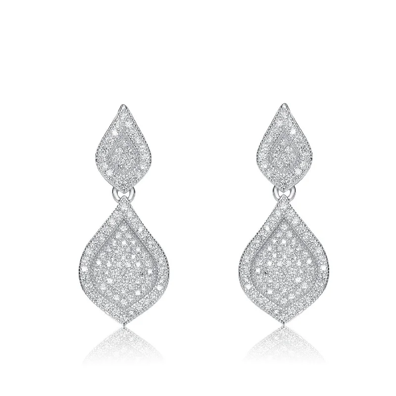 Camille Midi Pear Drop Earrings