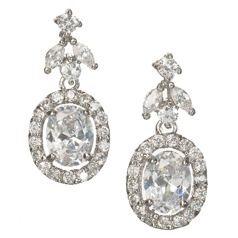 Ansley Bridal Drop Earrings