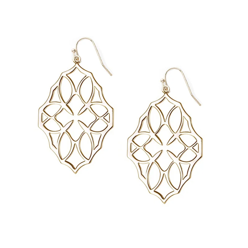 Believer Small Drop Earrings/Gold