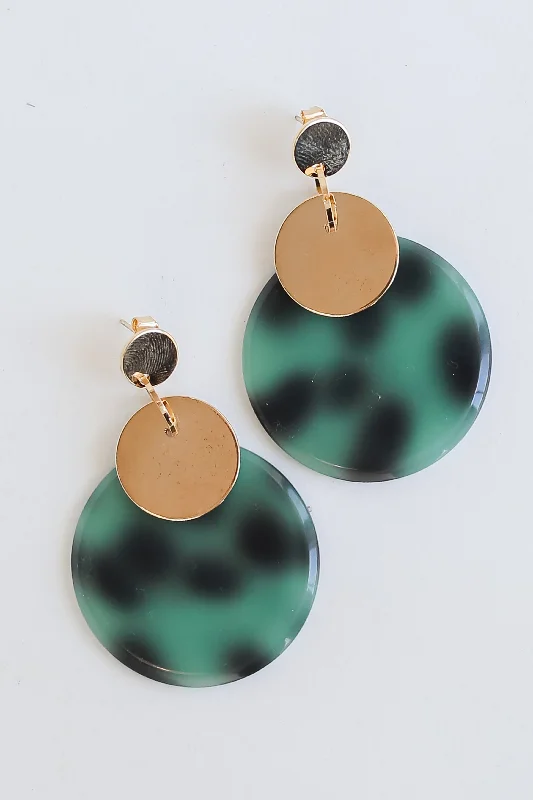 FINAL SALE - Cameron Acrylic Drop Earrings