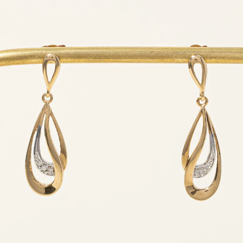 Diamond Drop Earrings | 0.07ctw |