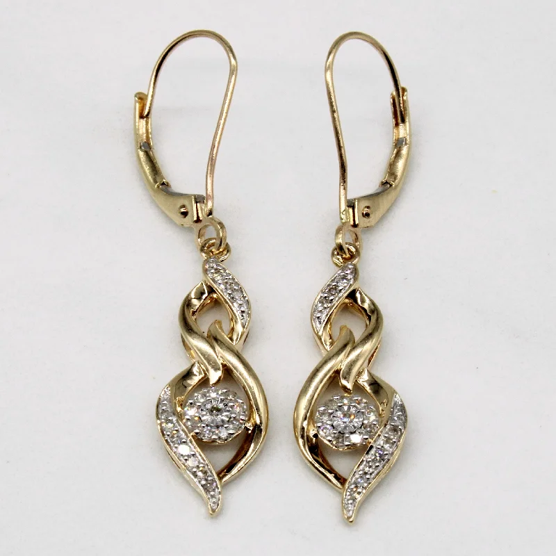 Diamond Drop Earrings | 0.17ctw |