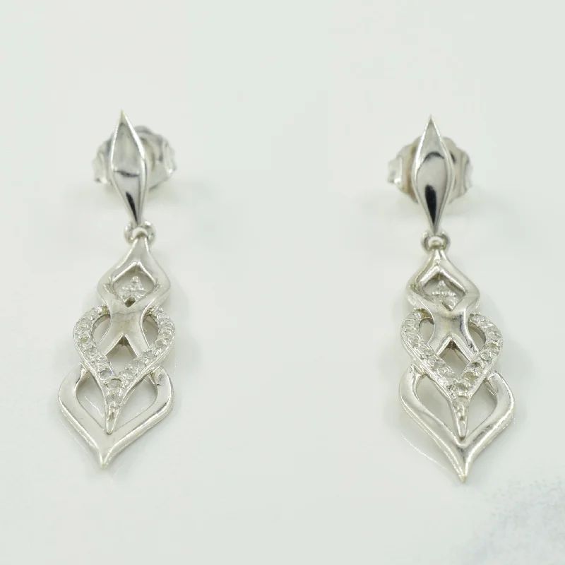 Diamond Drop Earrings | 0.20ctw |