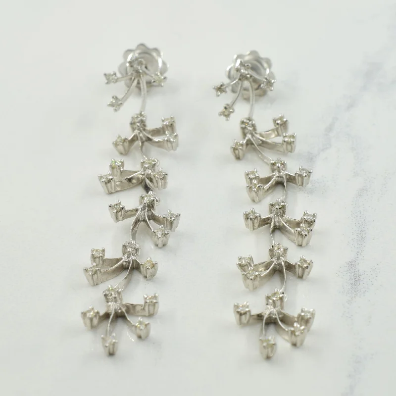 Diamond Drop Earrings | 0.30ctw |