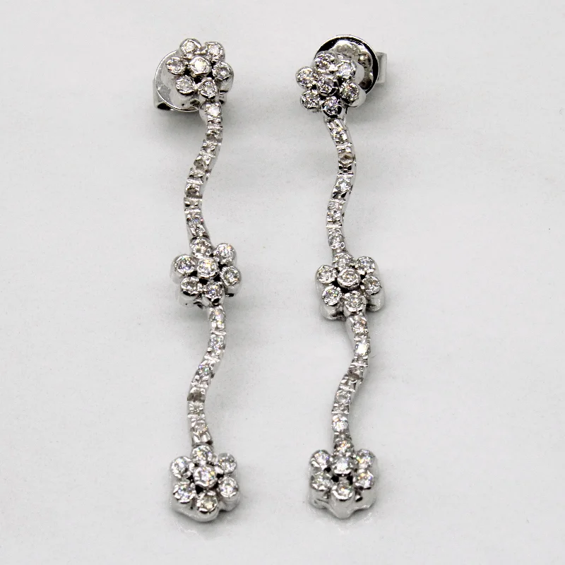 Diamond Drop Earrings | 0.40ctw |