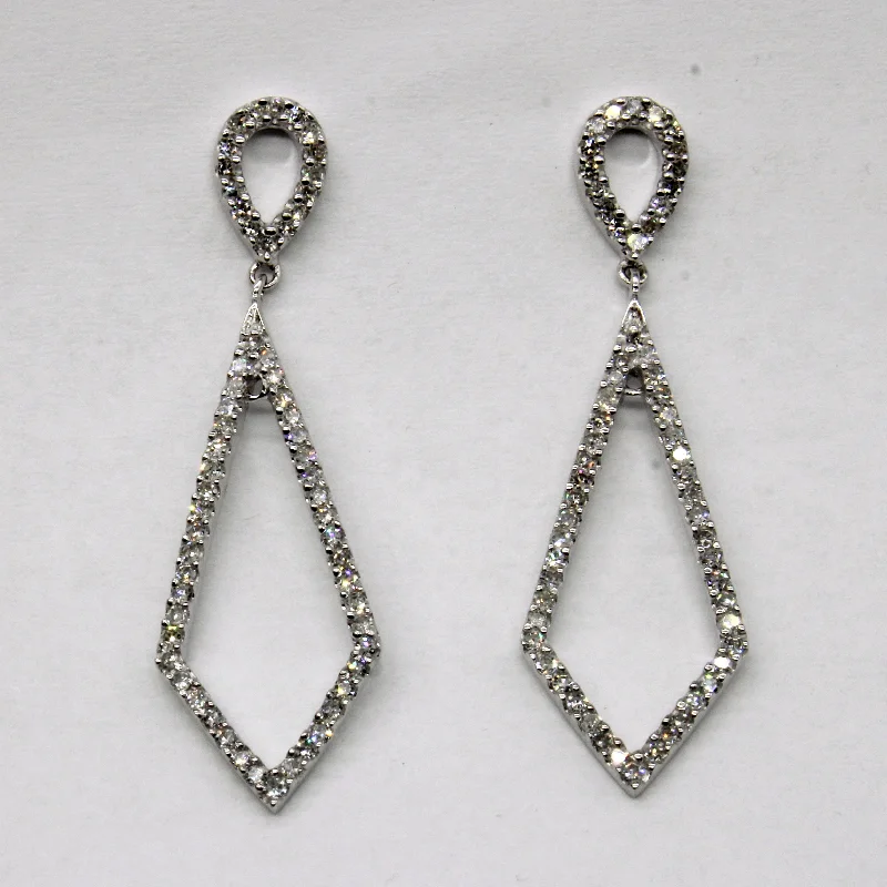 Diamond Drop Earrings | 0.50ctw |