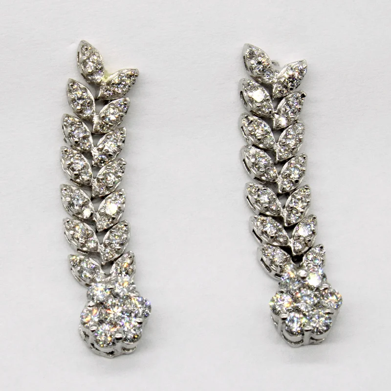 Diamond Drop Earrings | 1.32ctw |