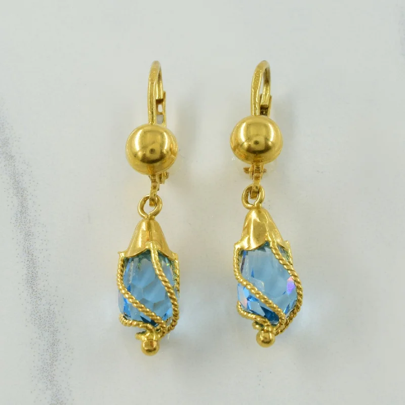 Glass Drop Earrings | 6.00ctw |