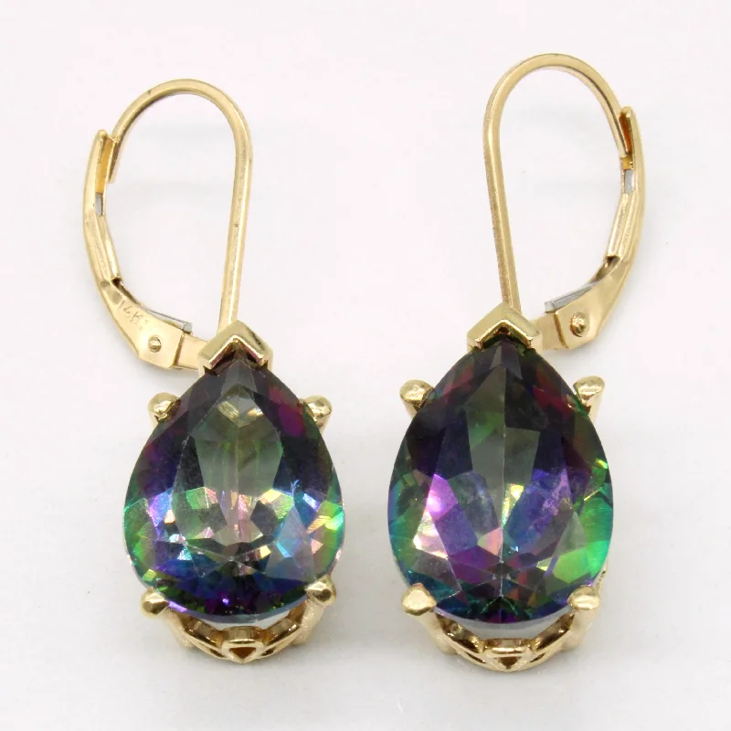 Mystic Topaz Drop Earrings | 9.20ctw |