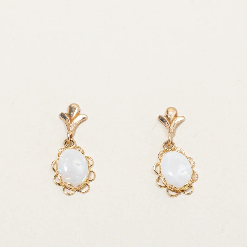 Opal Drop Earrings | 1.20ctw |