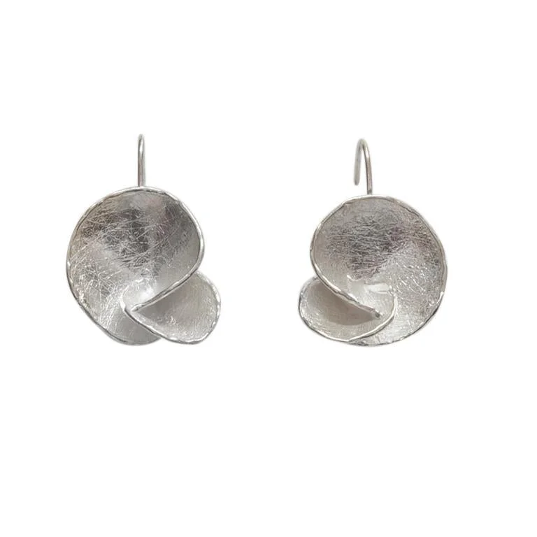 Open Sea Shell Drop Earrings