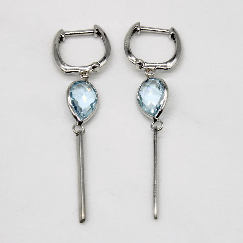 Topaz Drop Earrings | 3.60ctw |