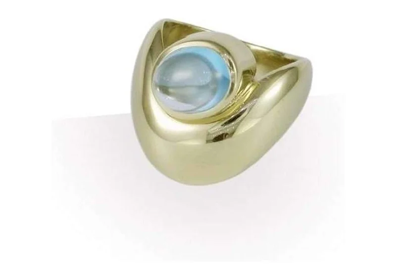 Topaz Dress Ring, Yellow Gold