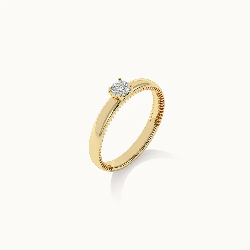 Fine Classic Solitaire Ring