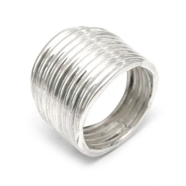 Handmade Silver 'Andean Whirlwind' Ring (Peru)