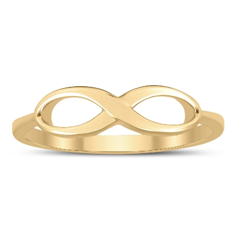 Infinity Ring in 14K Yellow Gold