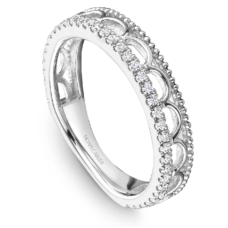 Noam Carver Stackable Collection 0.22cttw. Diamond Fashion Ring STA15-1