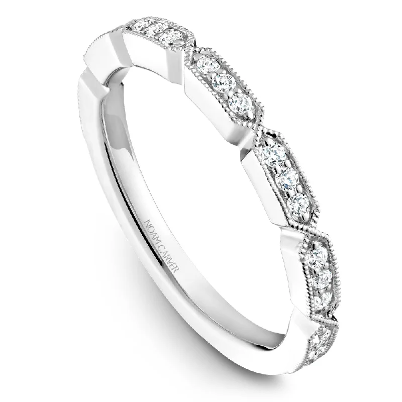 Noam Carver Stackable Collection 0.19cttw. Diamond Fashion Ring STB19-1