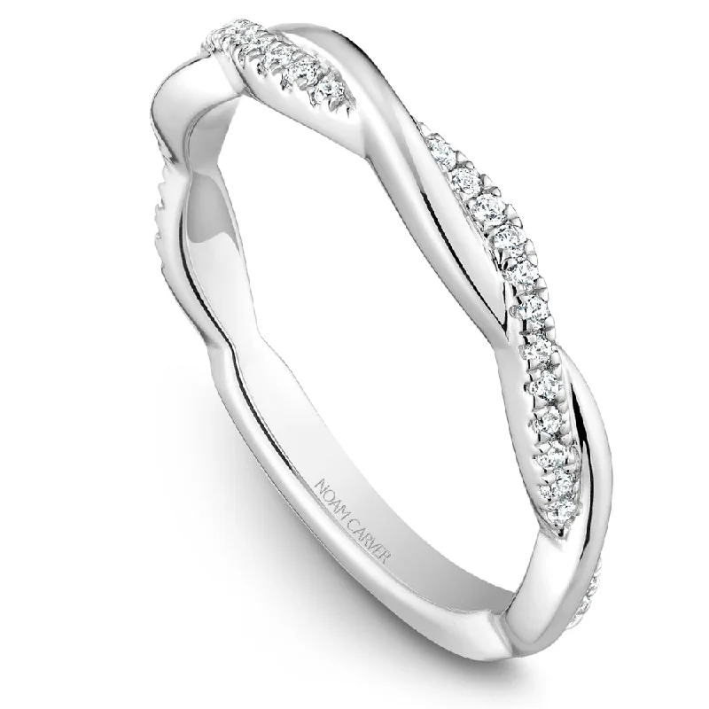 Noam Carver Stackable Collection 0.14cttw. Diamond Fashion Ring STB21-1