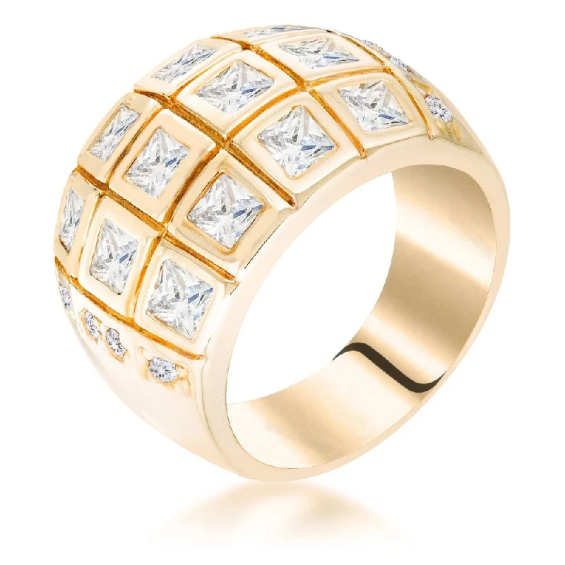 Stunning Square Cocktail Ring Designs For Every Occasion