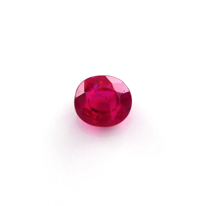 0.99ct 5.6x5.0mm Cushion Ruby