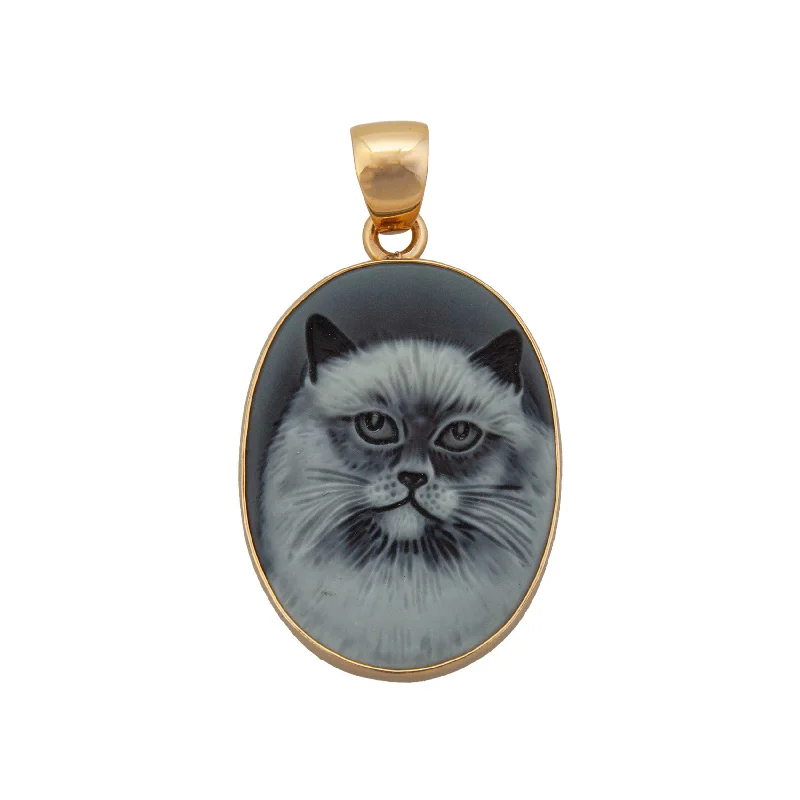 Alchemia Cameo Cat Pendant