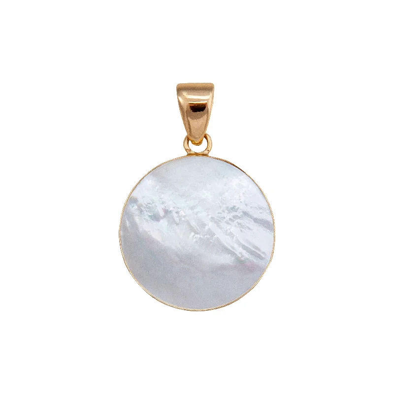 Alchemia Mother of Pearl 35mm Round Pendant