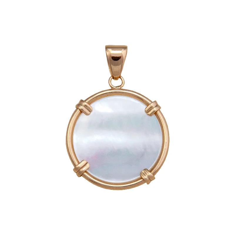 Alchemia Mother of Pearl Prong Pendant