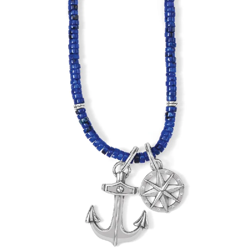 Brighton Anchor and Soul Bead Necklace