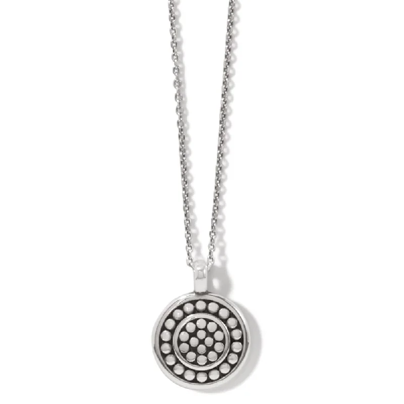 Brighton Pebble Round Reversible Petite Necklace