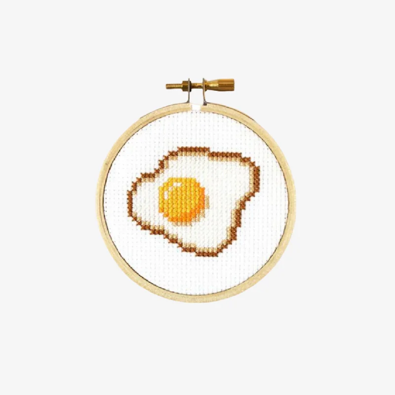 Egg DIY Mini Cross Stitch Kit