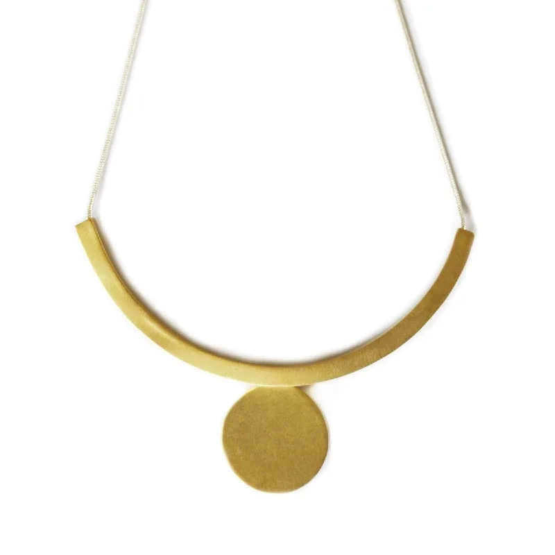 Floating Circle Necklace