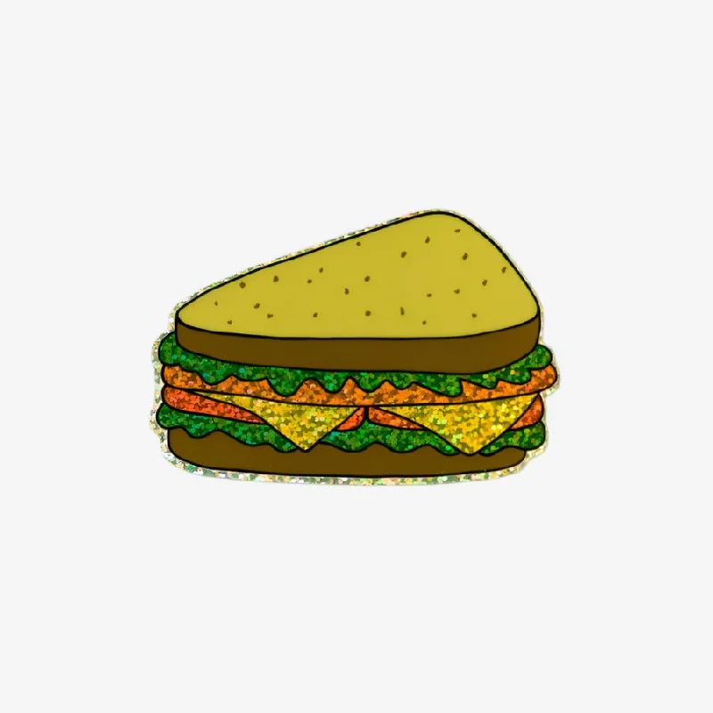 Glitter Deli Sandwich Sticker