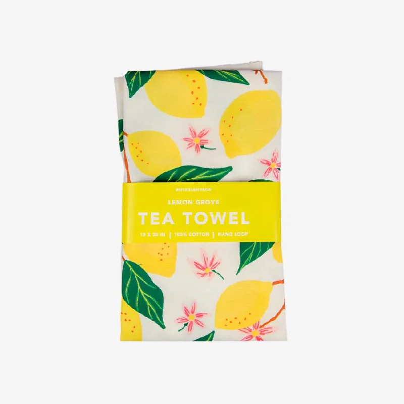 Lemon Grove Tea Towel