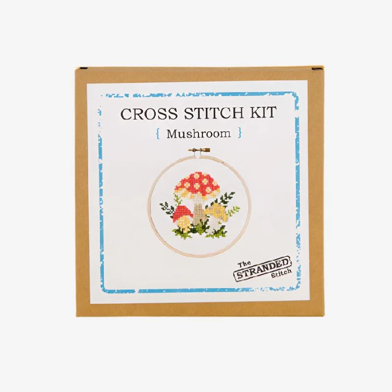 Mushroom Cross Stitch Kit