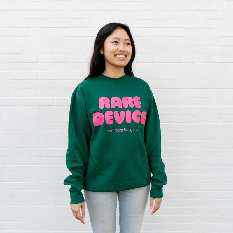 Rare Device Bubble Sweatshirt - Green